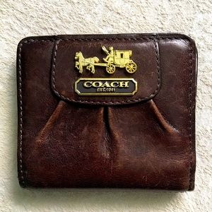 Brown Leather Wallet | Coach